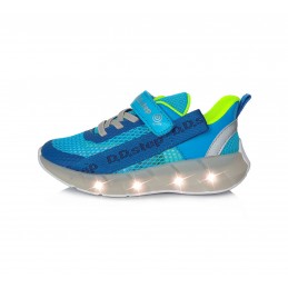 Mėlyni sportiniai LED batai...